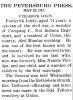 Frederick Lindy III Obituary #3