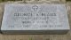 George A. Blaize Headstone George A. Blaize Headstone