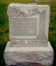 James & Hanna Jane McGlasson Headstone James & Hanna Jane McGlasson Headstone