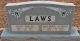 John & Beatrice Laws Headstone