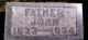 John Downey Headstone