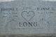 Joseph & Jeanne Long Headstone