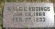 Maggie Eddings Headstone