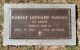 Robert L. Turner Headstone (Military)