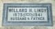 Willard Henry Lindy Headstone