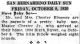 Chester Bloomer Birth Announcement