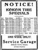 Hobart Young Garage Ad